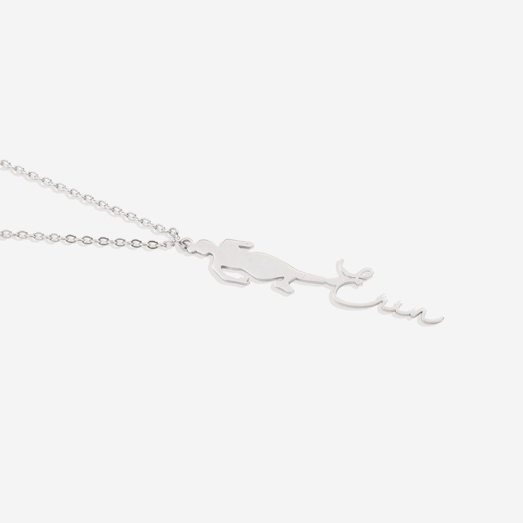 Runner Name Necklace