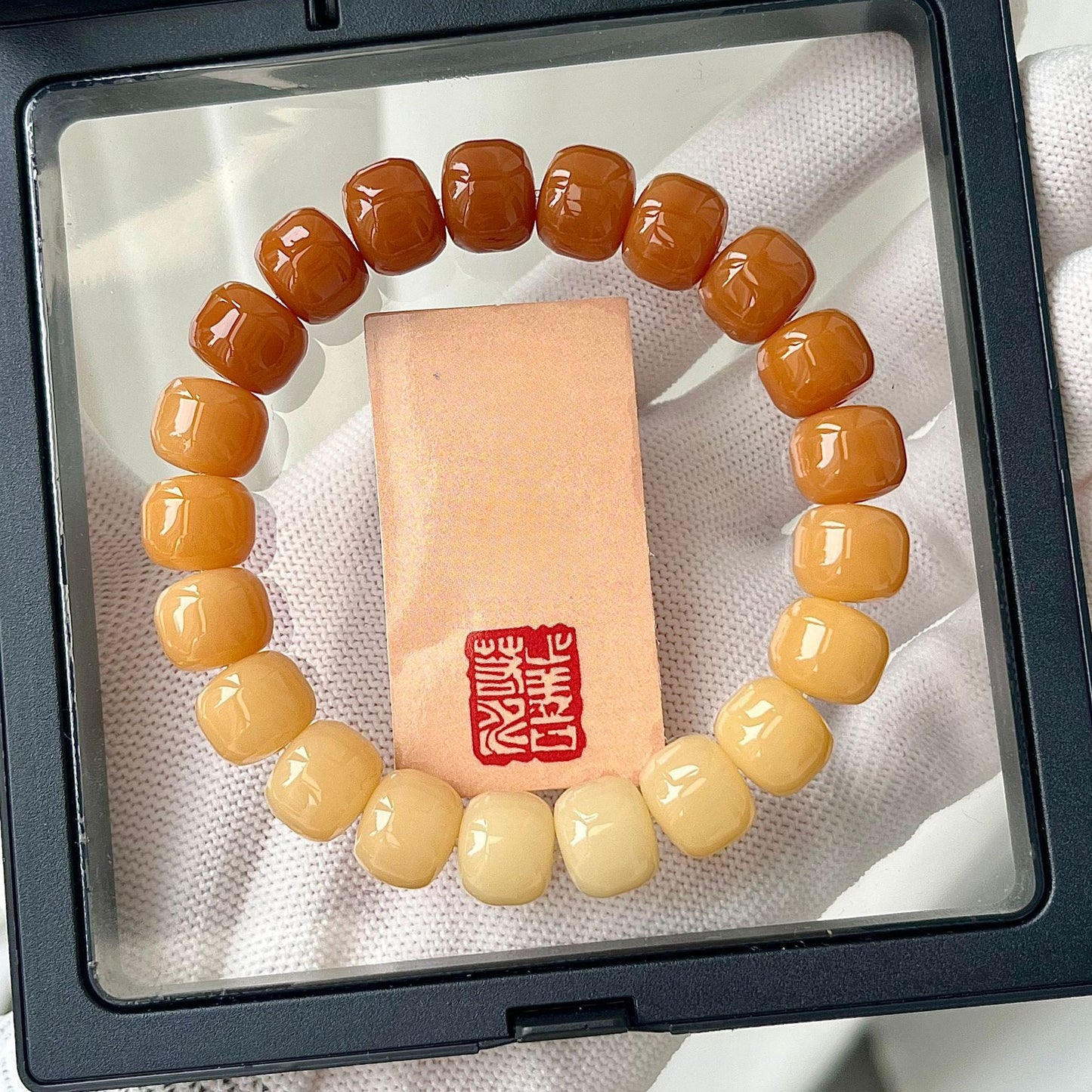 Nouveau bracelet Bodhi avec perles en forme de hamburger (plusieurs couleurs disponibles)