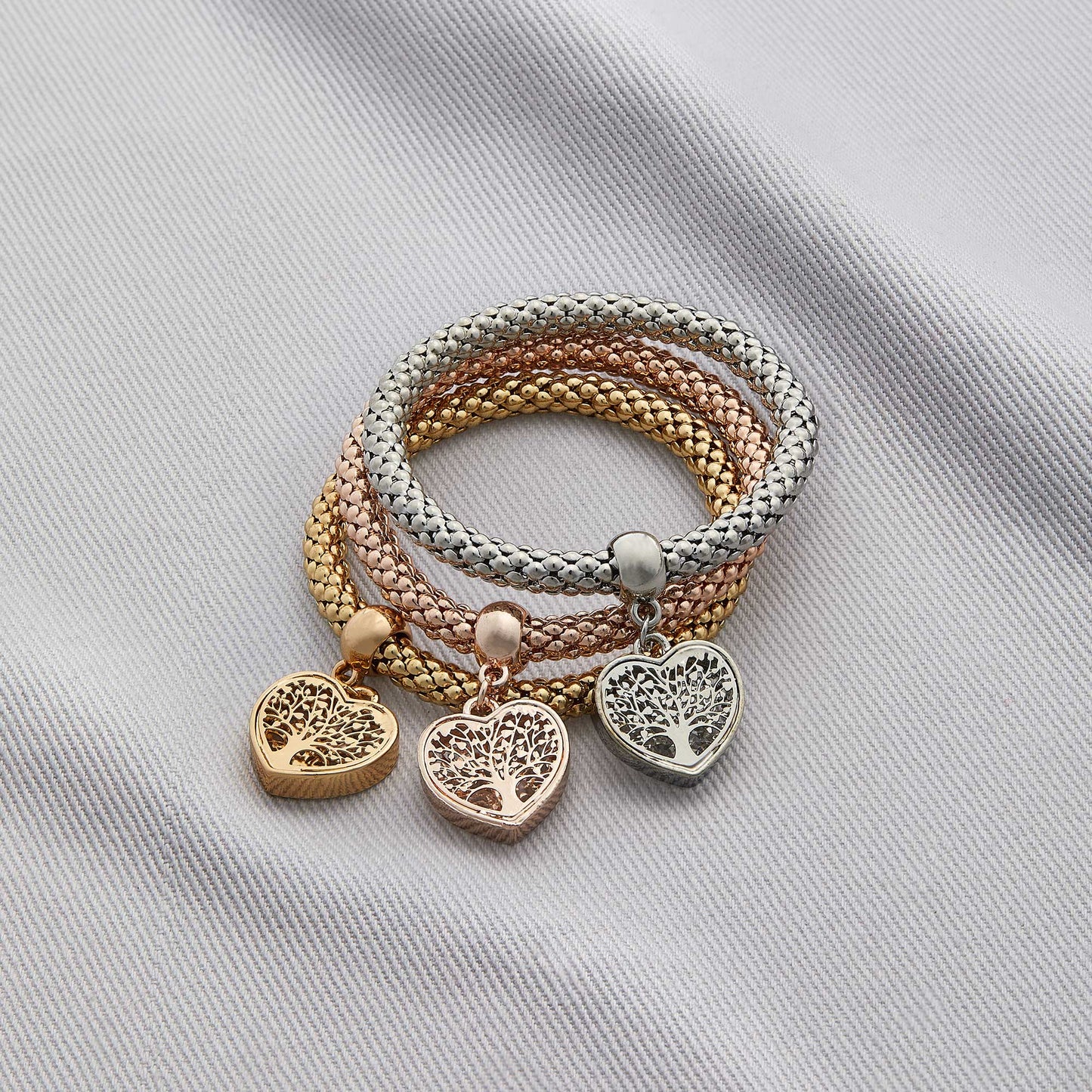 Baum des Lebens – Limitierte Auflage Herz-Charm-Armband