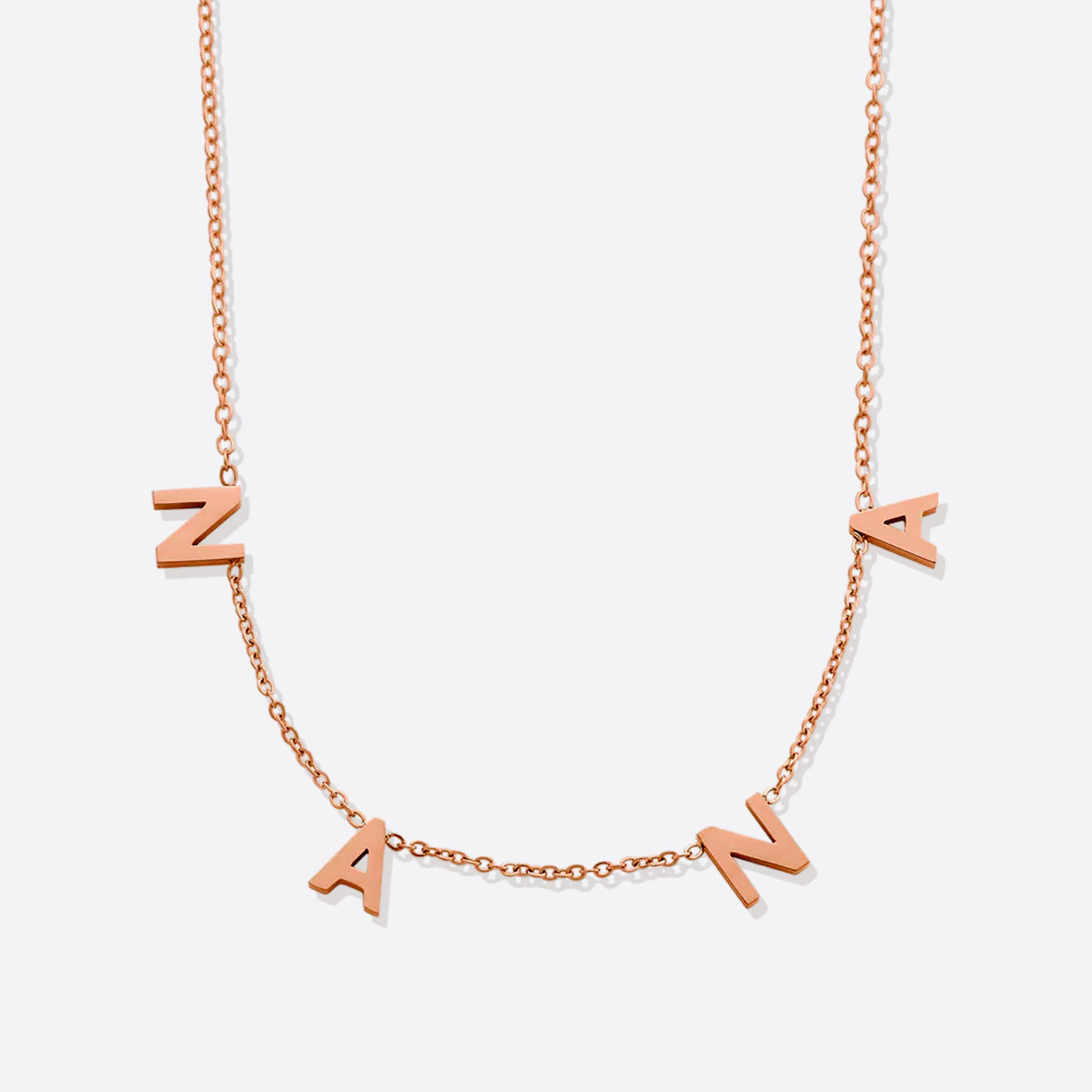 Le collier lettre NANA