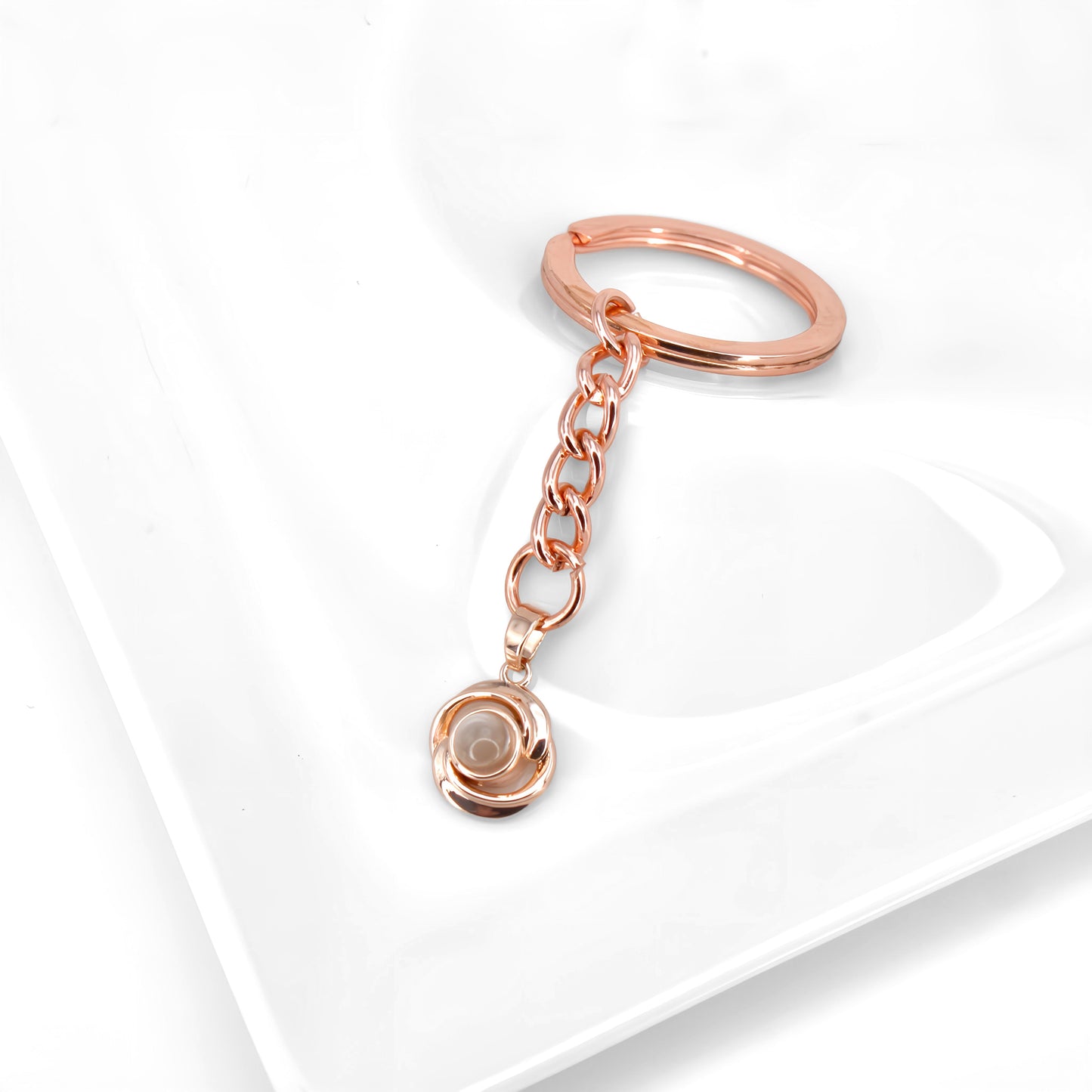 Porte-clés à projection tourbillonnante