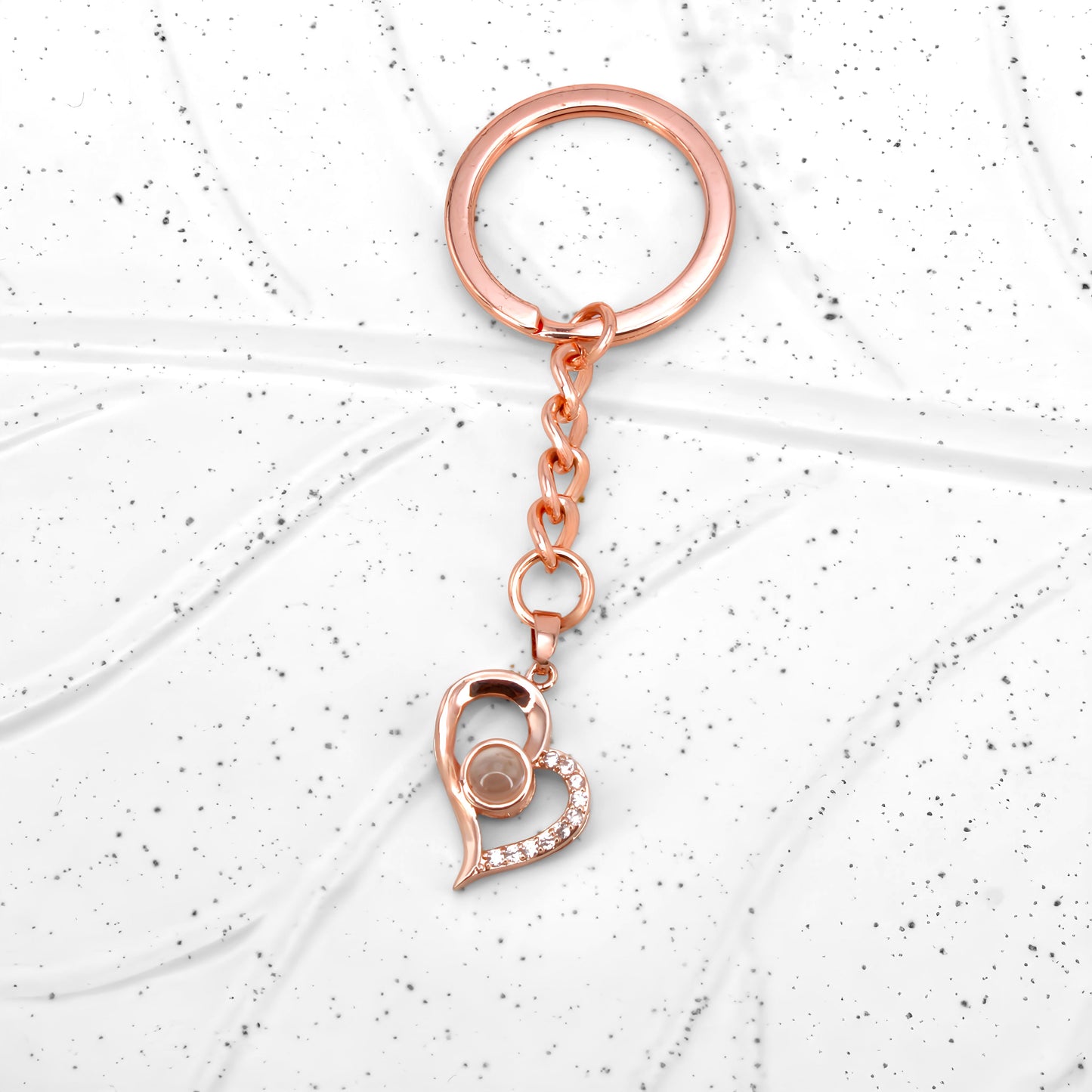 Ich liebe dich Projektions-Schlüsselanhänger