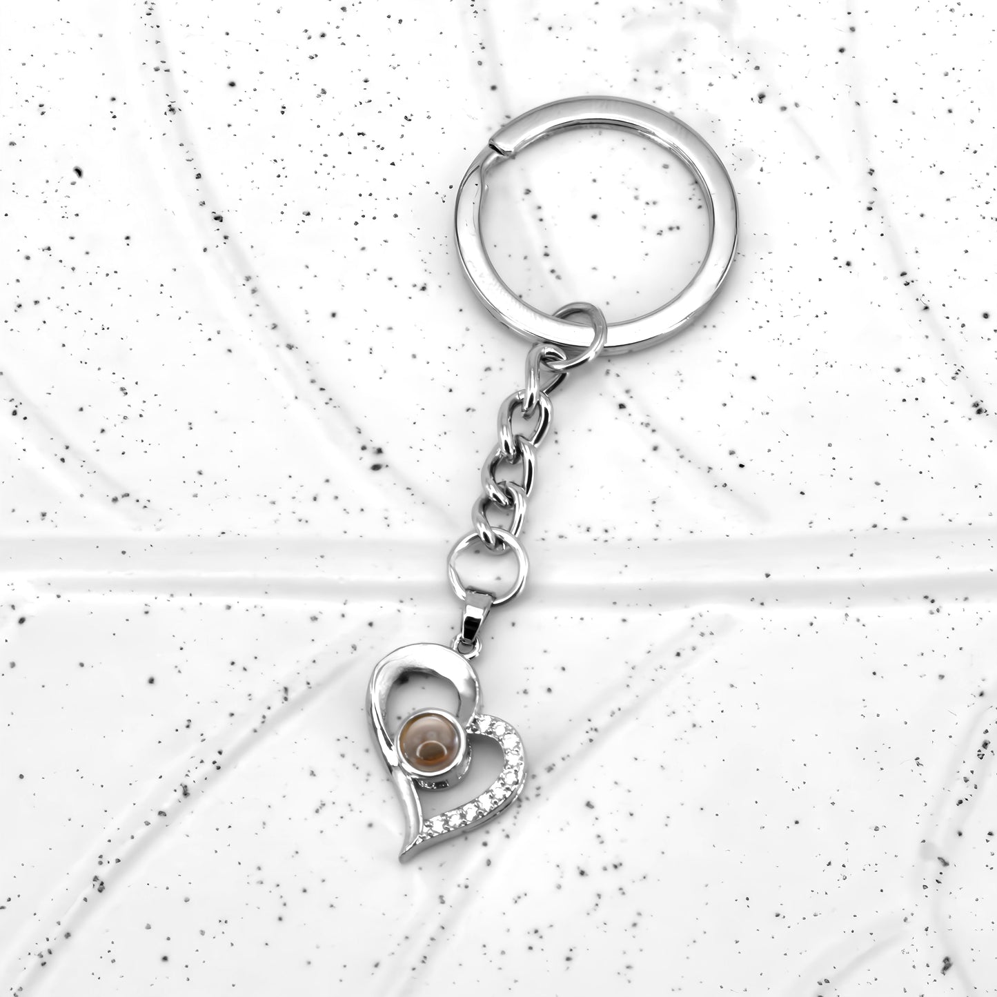 Ich liebe dich Projektions-Schlüsselanhänger