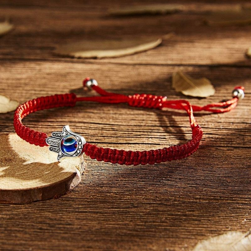 Hamsa Hand Rotes Armband - Schutz vor dem bösen Blick