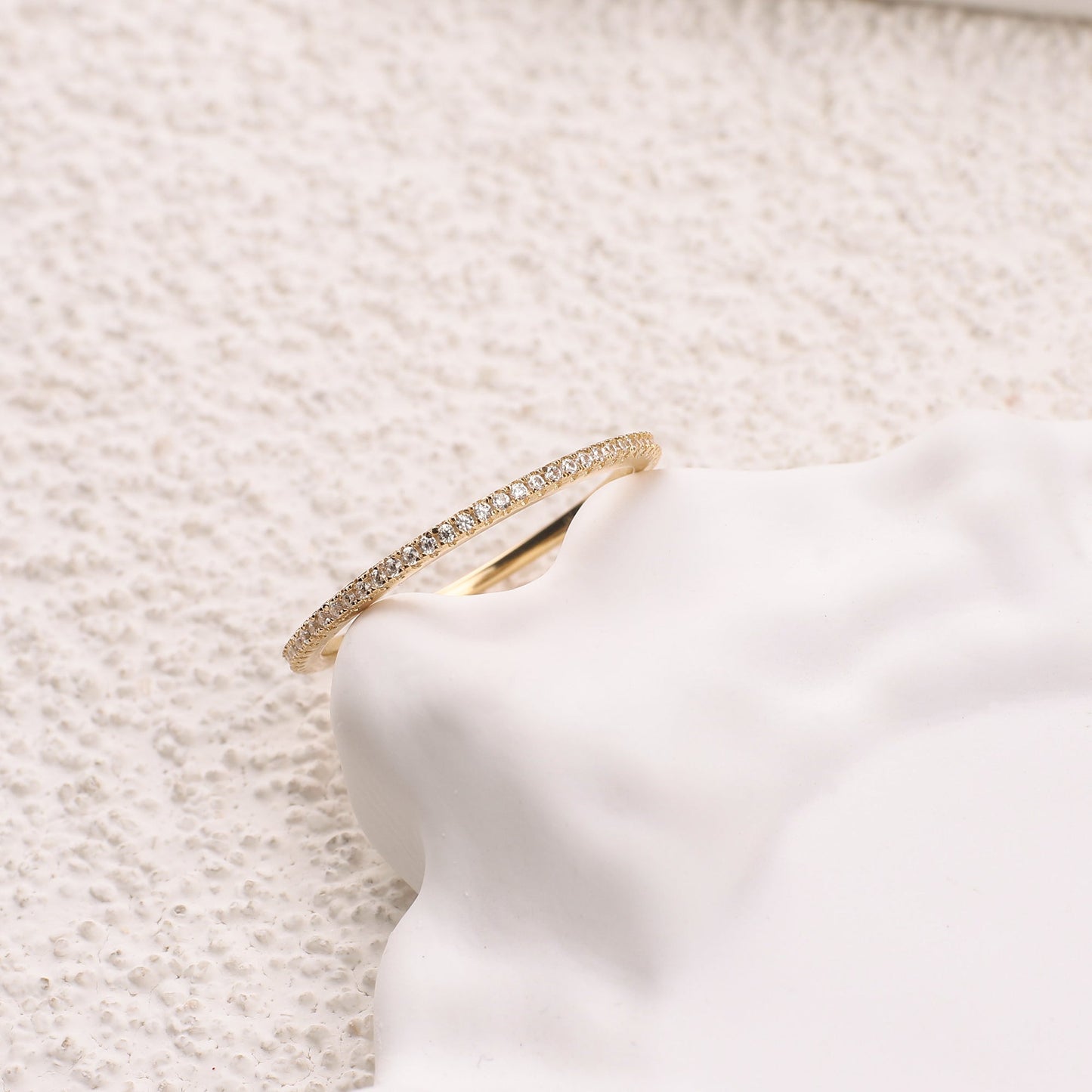 Bague d'éternité en diamant