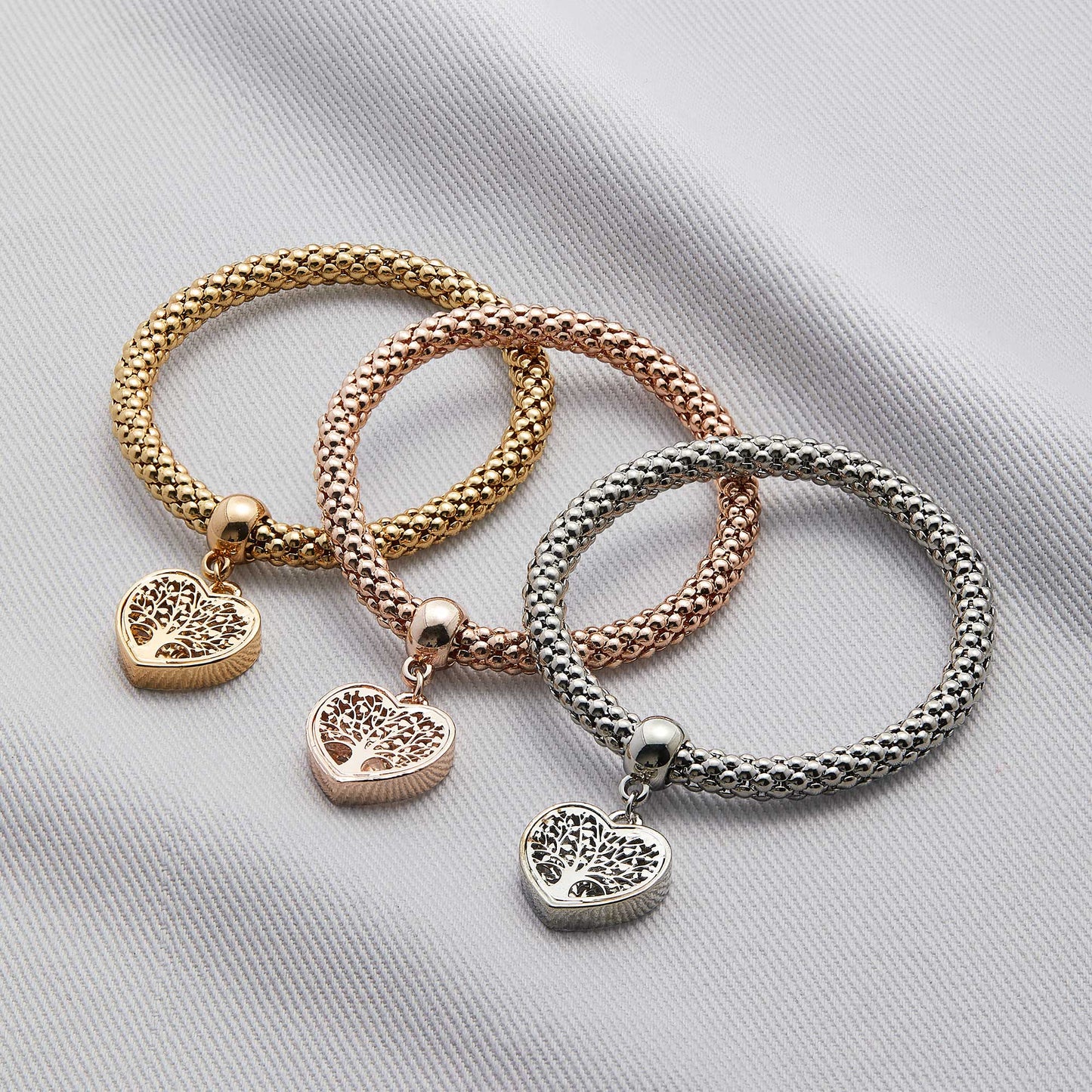 Baum des Lebens – Limitierte Auflage Herz-Charm-Armband