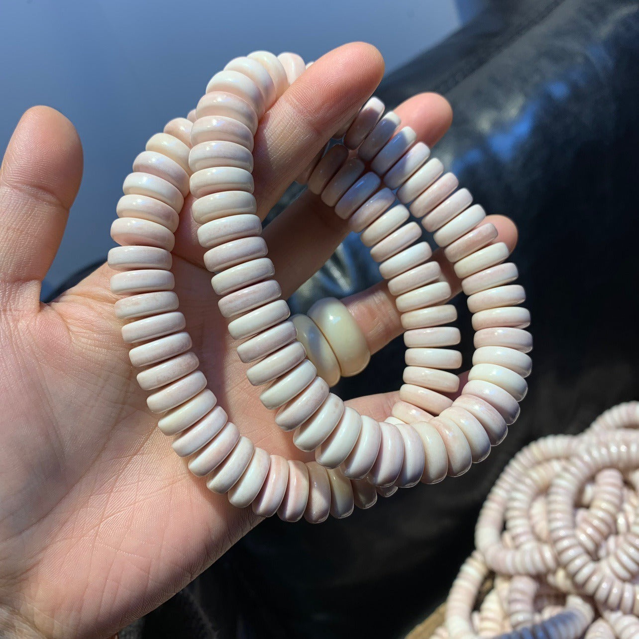 Camel Bone Flake Bracelet(14mm*5mm)