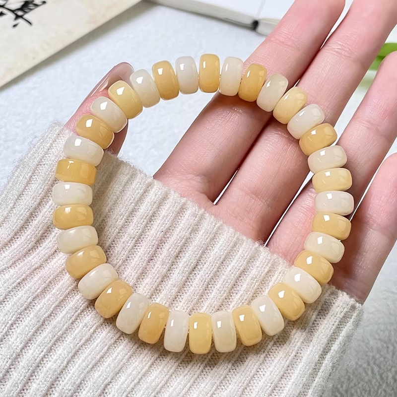 New Multi-color Flake Bodhi Bracelet(10*7MM)