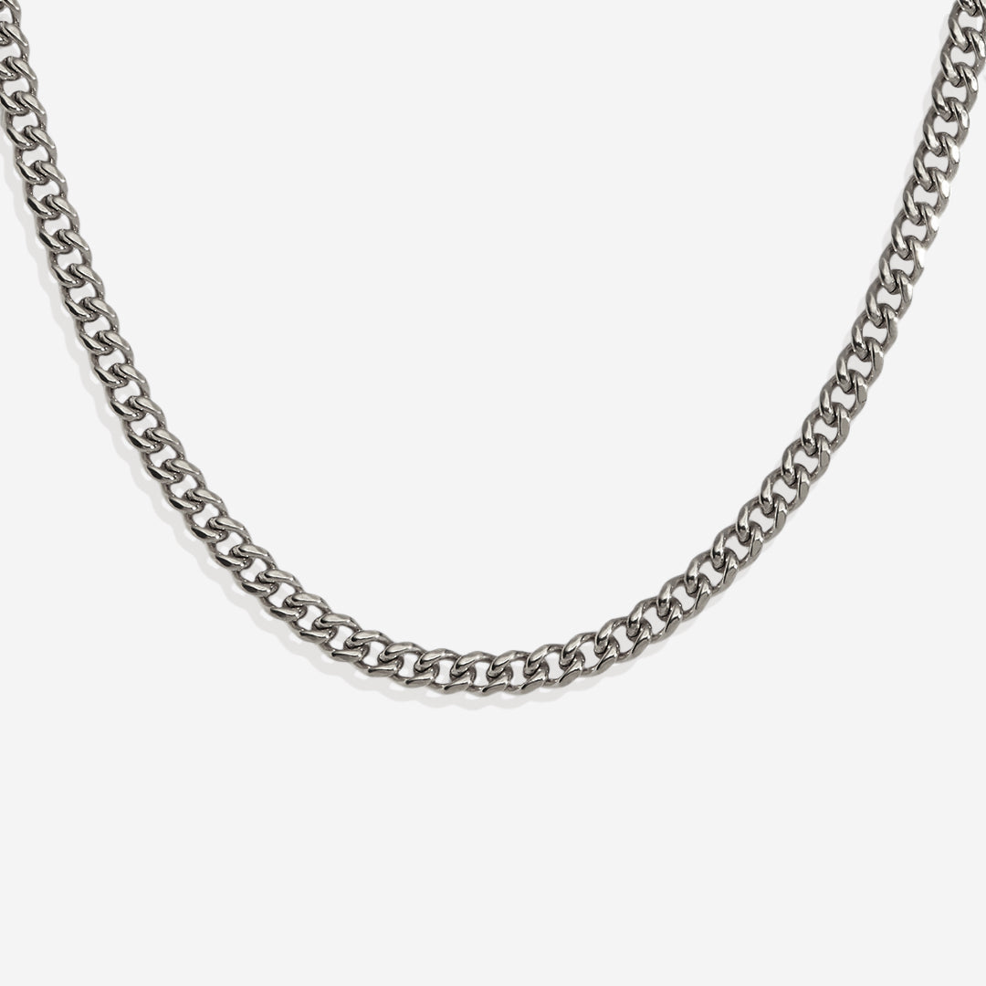 Collier chaîne cubaine de 3 mm