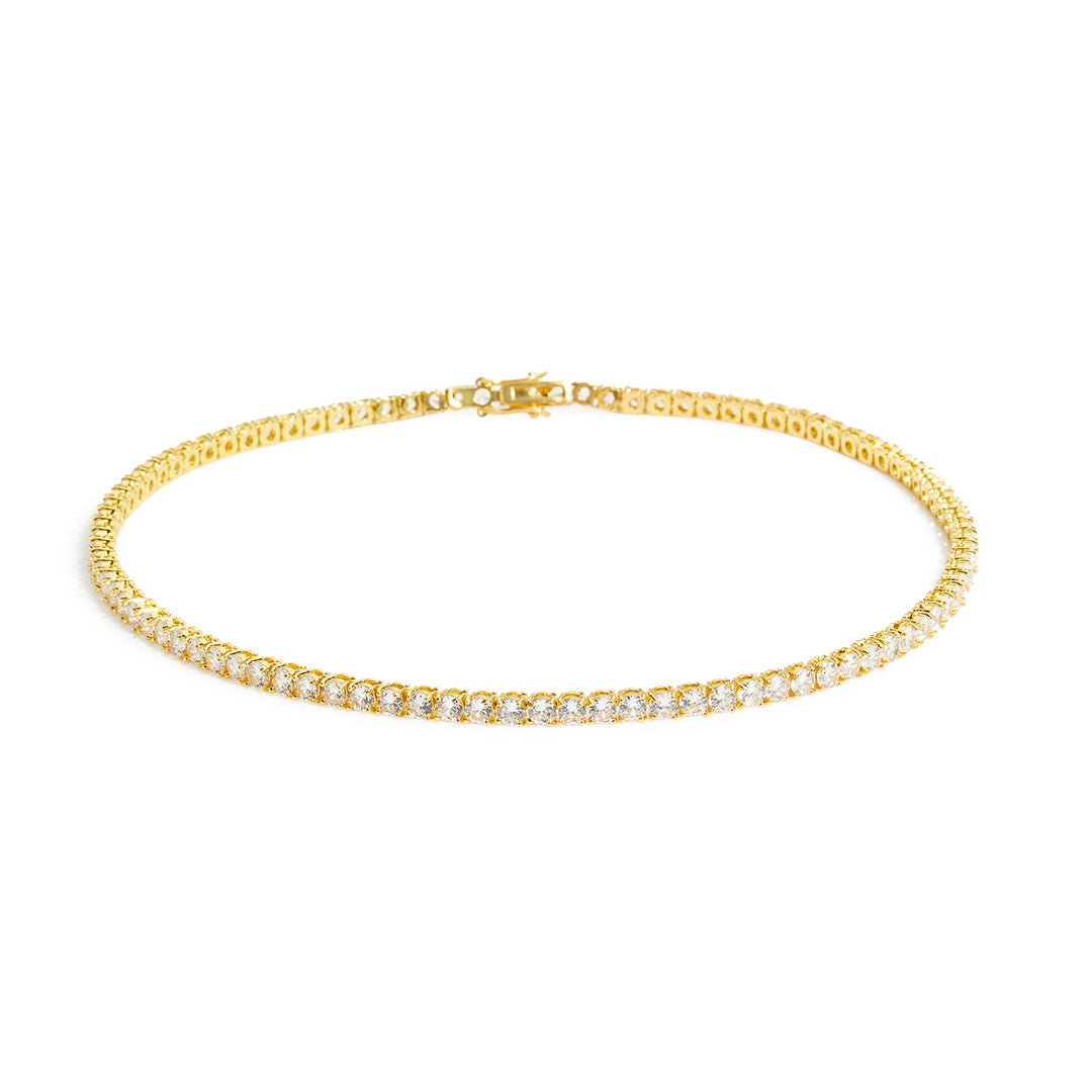 Collier tennis 3 mm