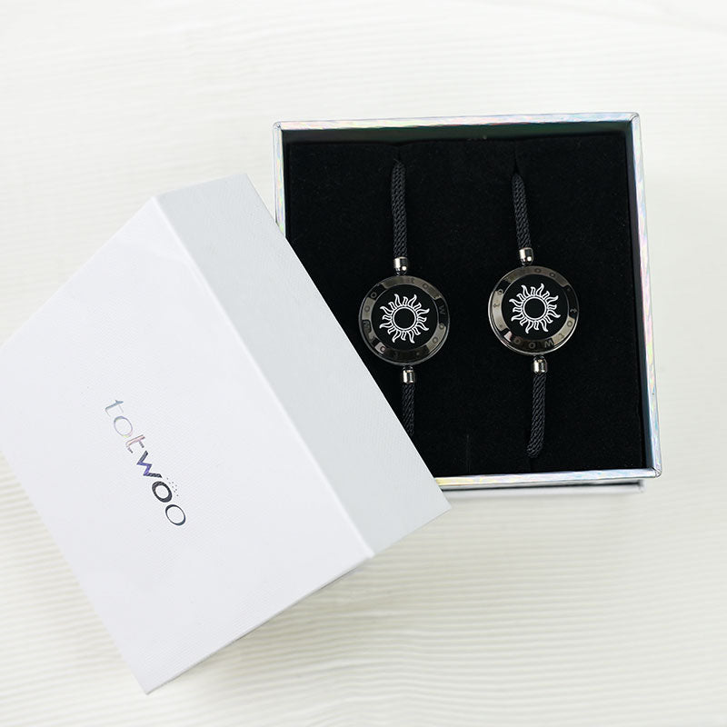 Bracelets Sun&Sun Touch avec corde Milan (noir + noir)