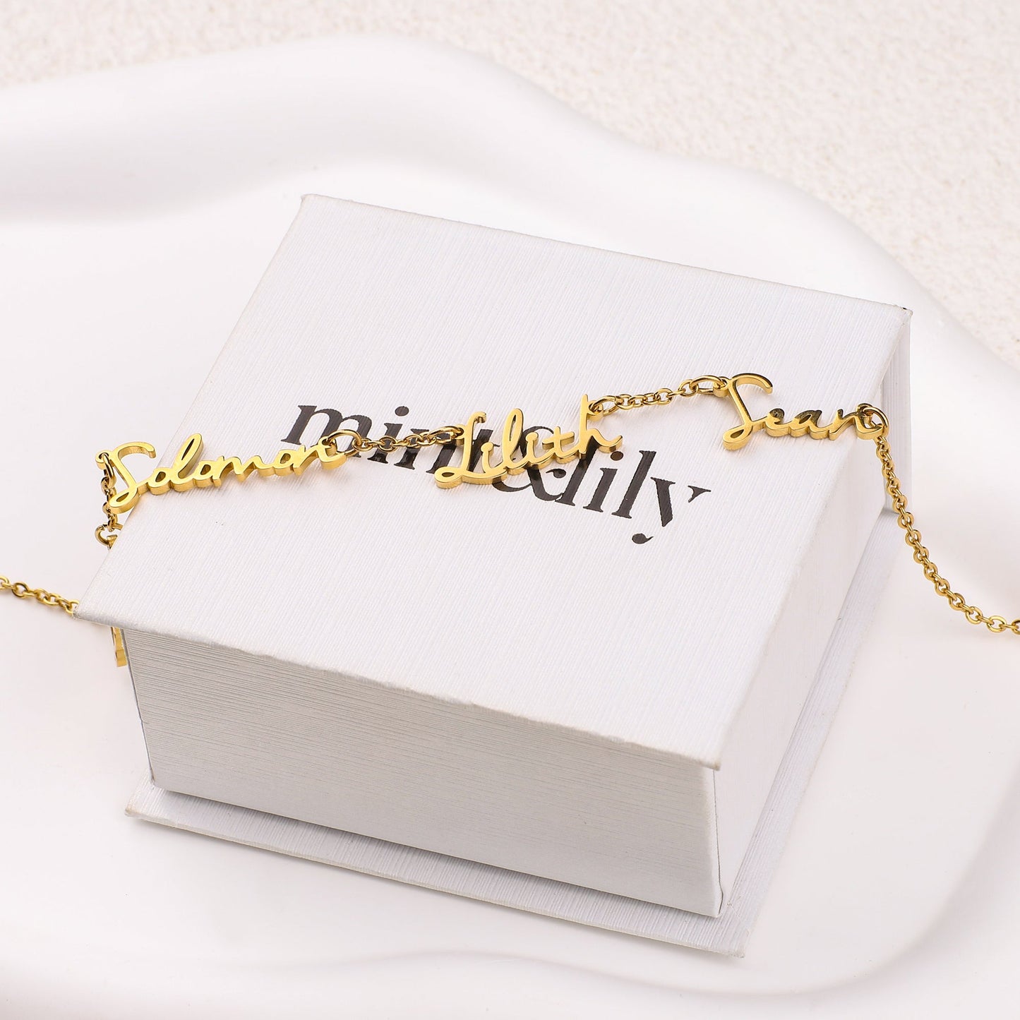Fairy Multiple Name Necklace | Add Up to 4 Names