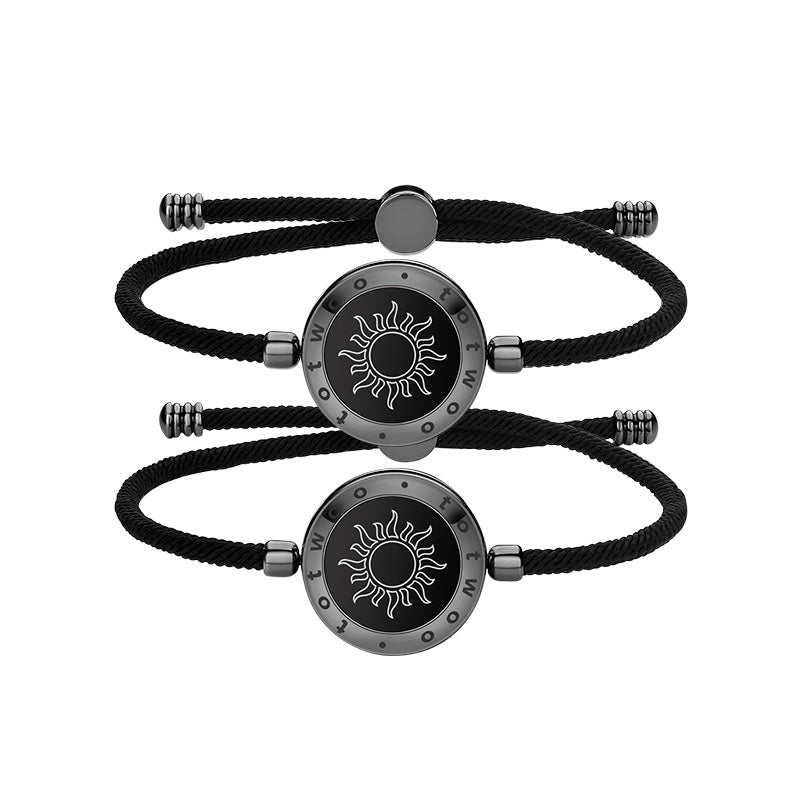 Sun&Moon Touch-Armbänder mit Milan-Seil-Set