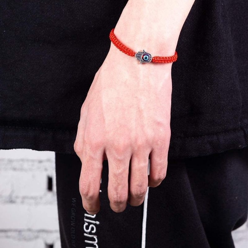 Hamsa Hand Rotes Armband - Schutz vor dem bösen Blick