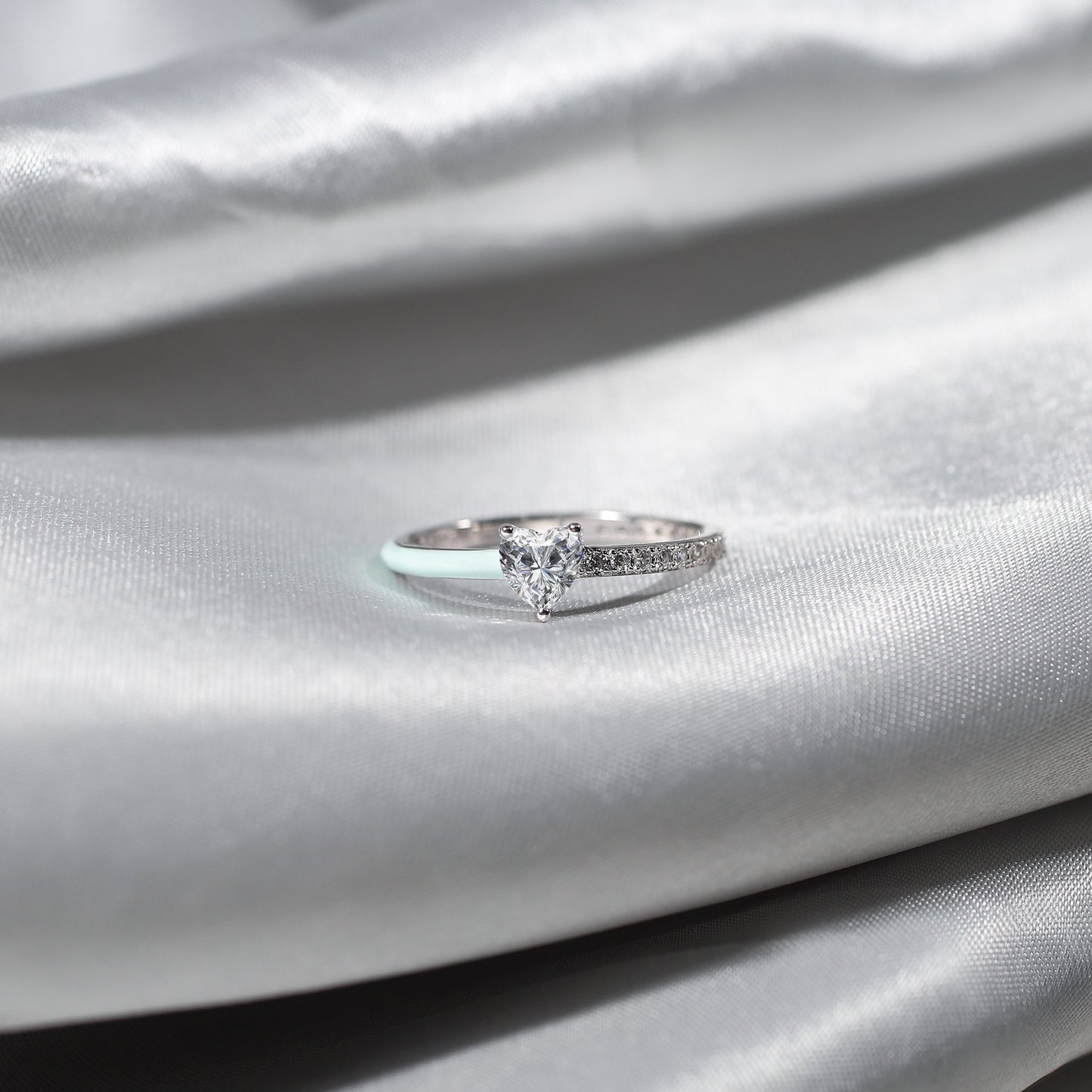 Selbsterinnerung - Niemand ist du und das ist deine Macht Halber Emaille-Ring