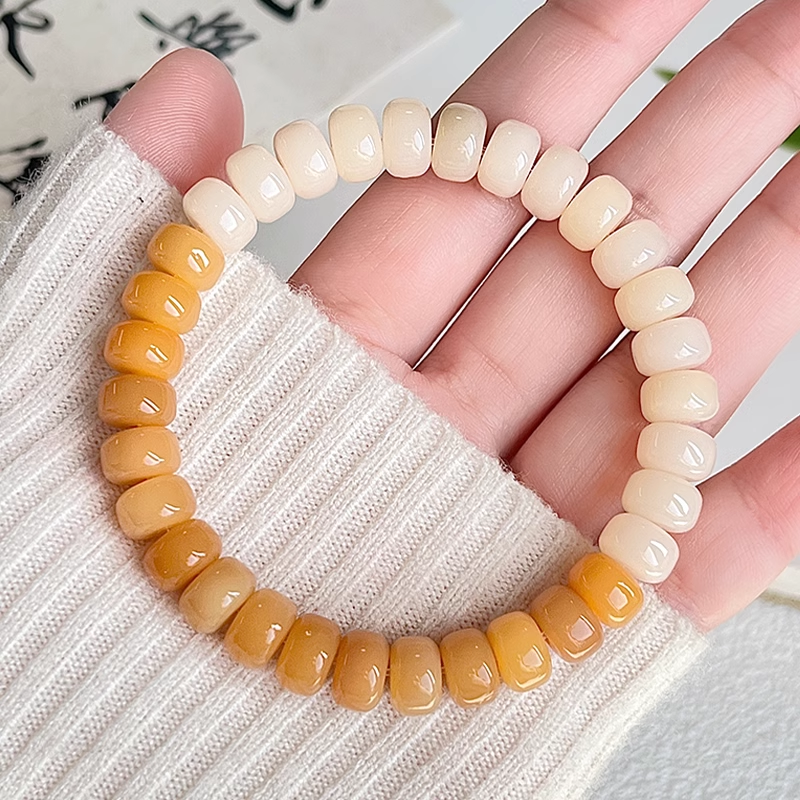 New Multi-color Flake Bodhi Bracelet(10*7MM)
