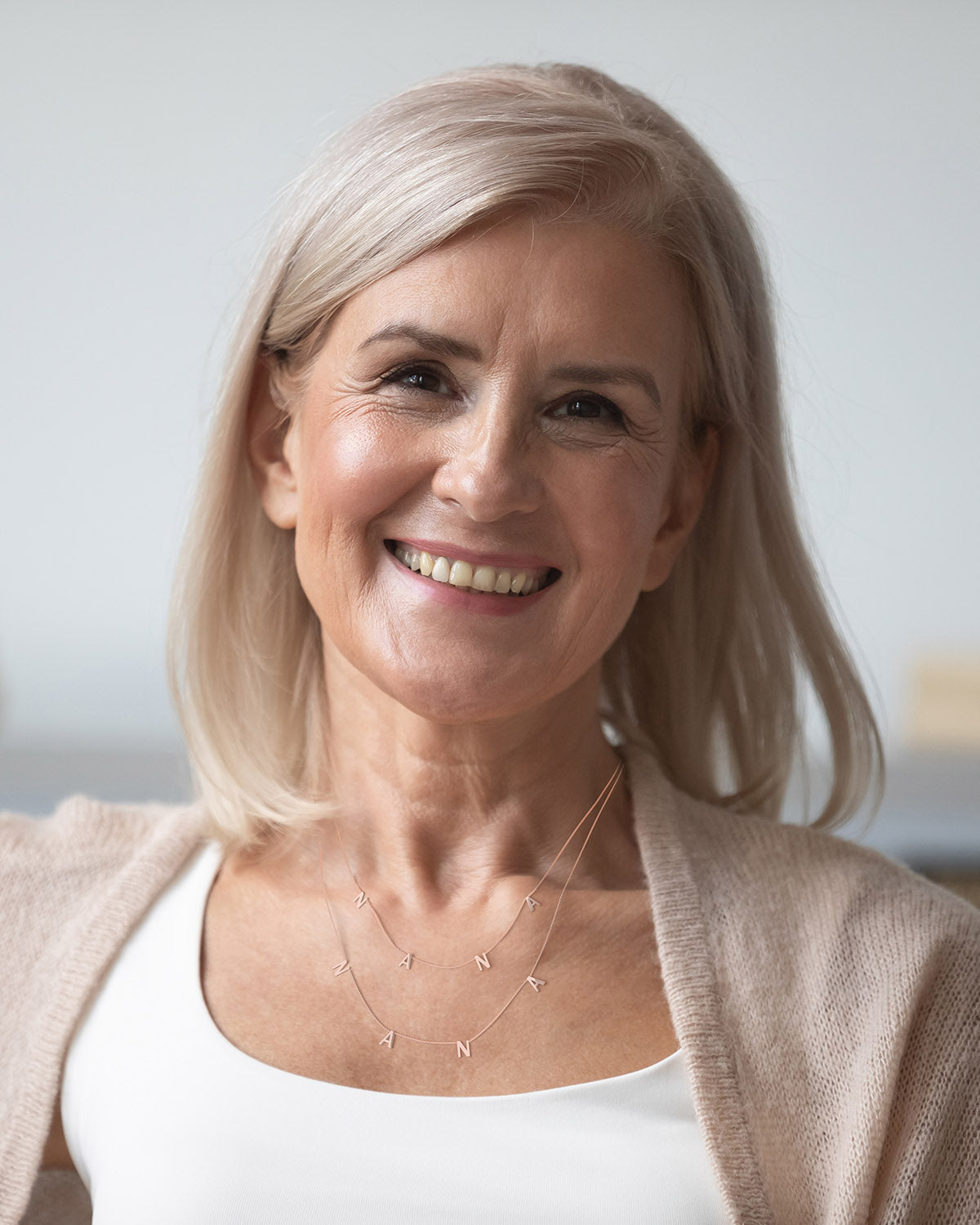 Le collier lettre NANA