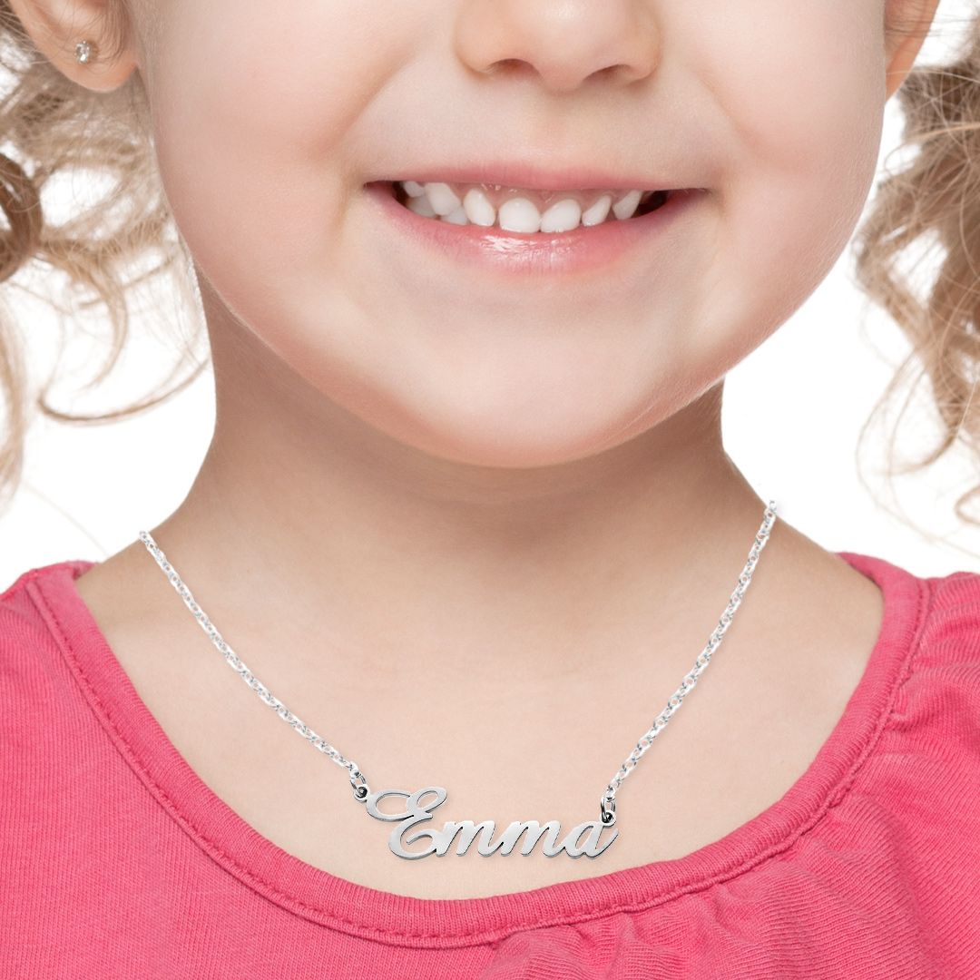 Collier avec nom Quill pour enfants