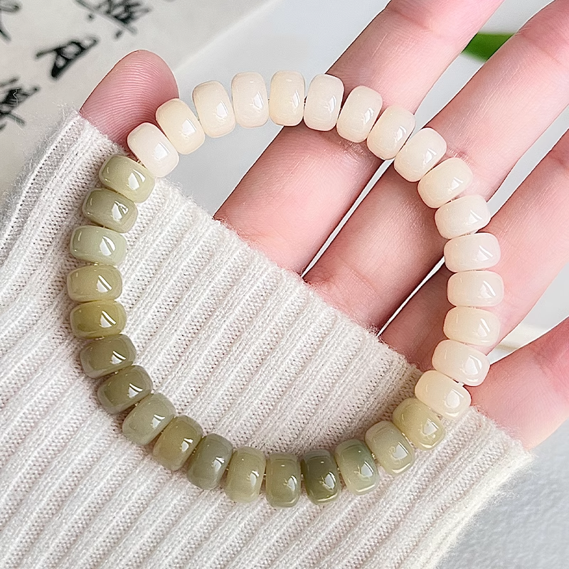 New Multi-color Flake Bodhi Bracelet(10*7MM)