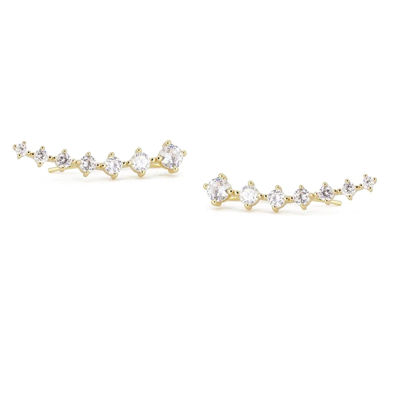 Boucle d'oreille grimpeuse Sophie S925