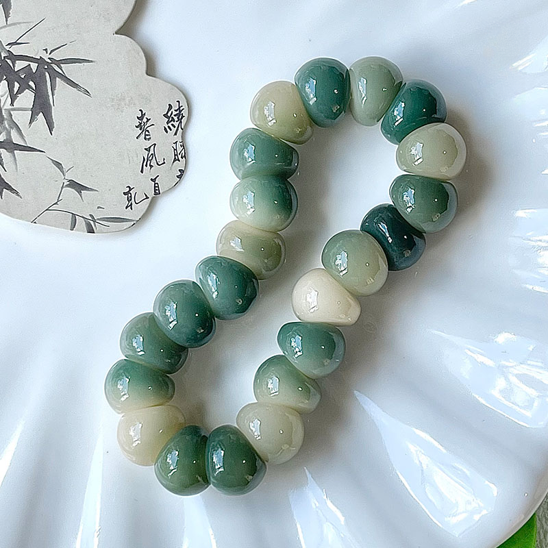Garlic Clove Bodhi Stress Relief Bracelet 14mm (Multiple Colors Available)
