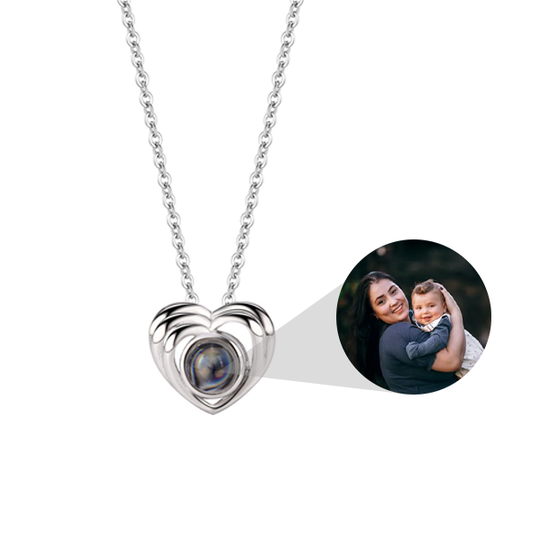 Collier Plein d'Amour avec Photo Cachée