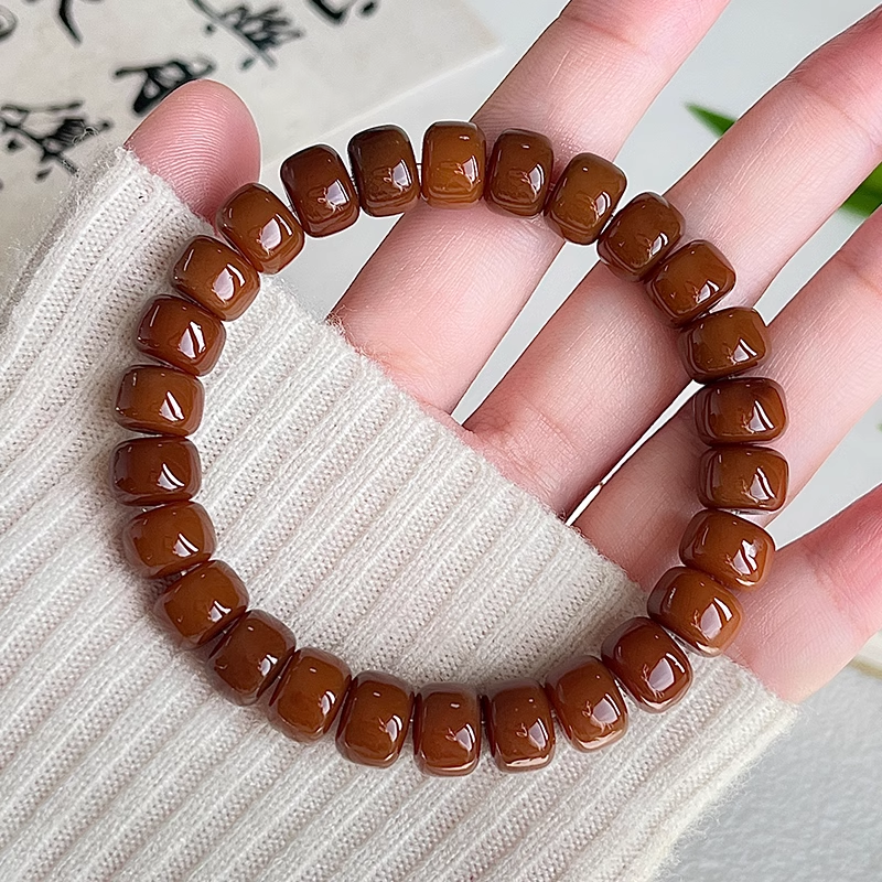 New Multi-color Flake Bodhi Bracelet(10*7MM)