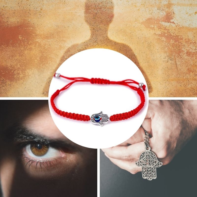 Hamsa Hand Rotes Armband - Schutz vor dem bösen Blick