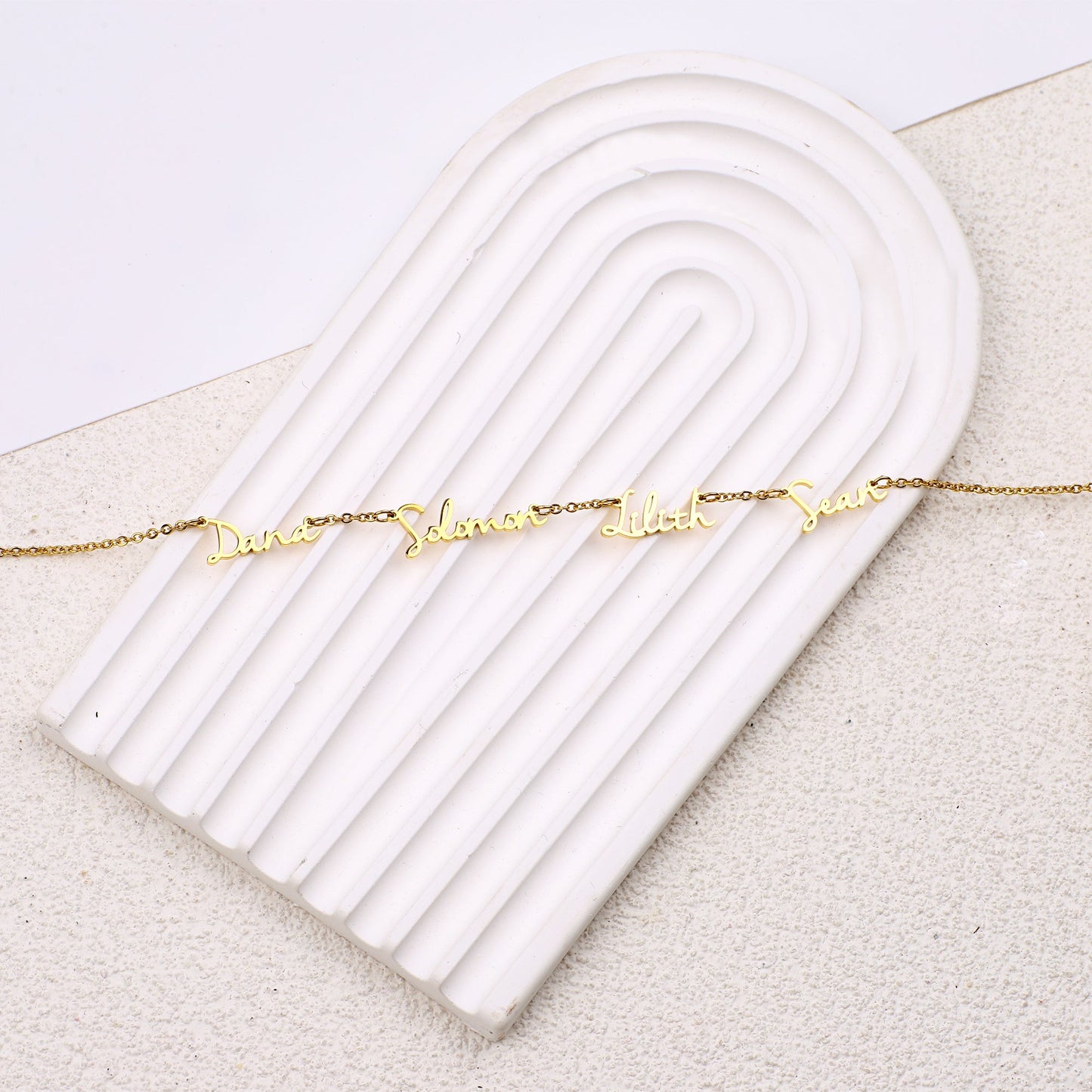 Fairy Multiple Name Necklace | Add Up to 4 Names