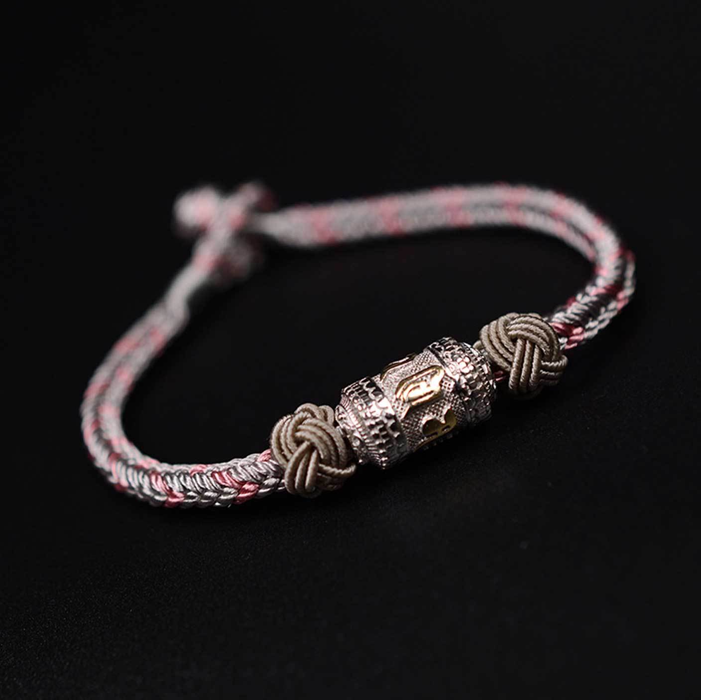 Bracelet mantra tibétain - Chance et protection