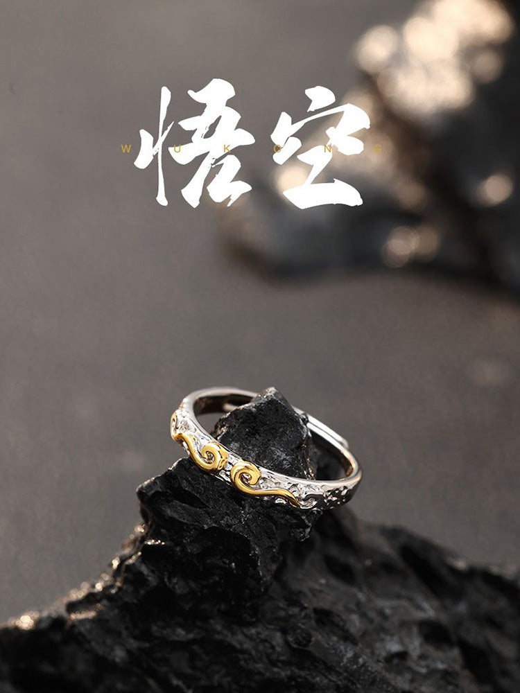 Bague de serrage réglable Sun Wukong pour homme