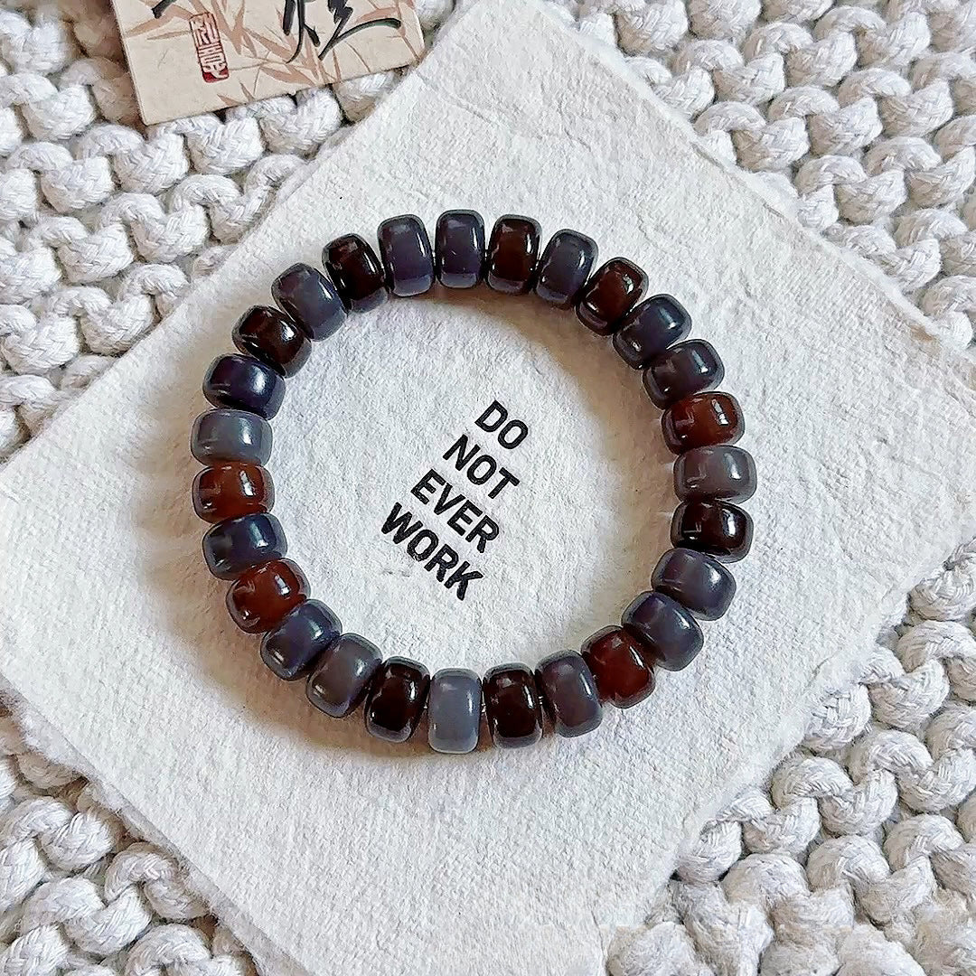 11mm Thin Slice Multi-Treasure Bodhi Bead Bracelet (Available in Multiple Colors)
