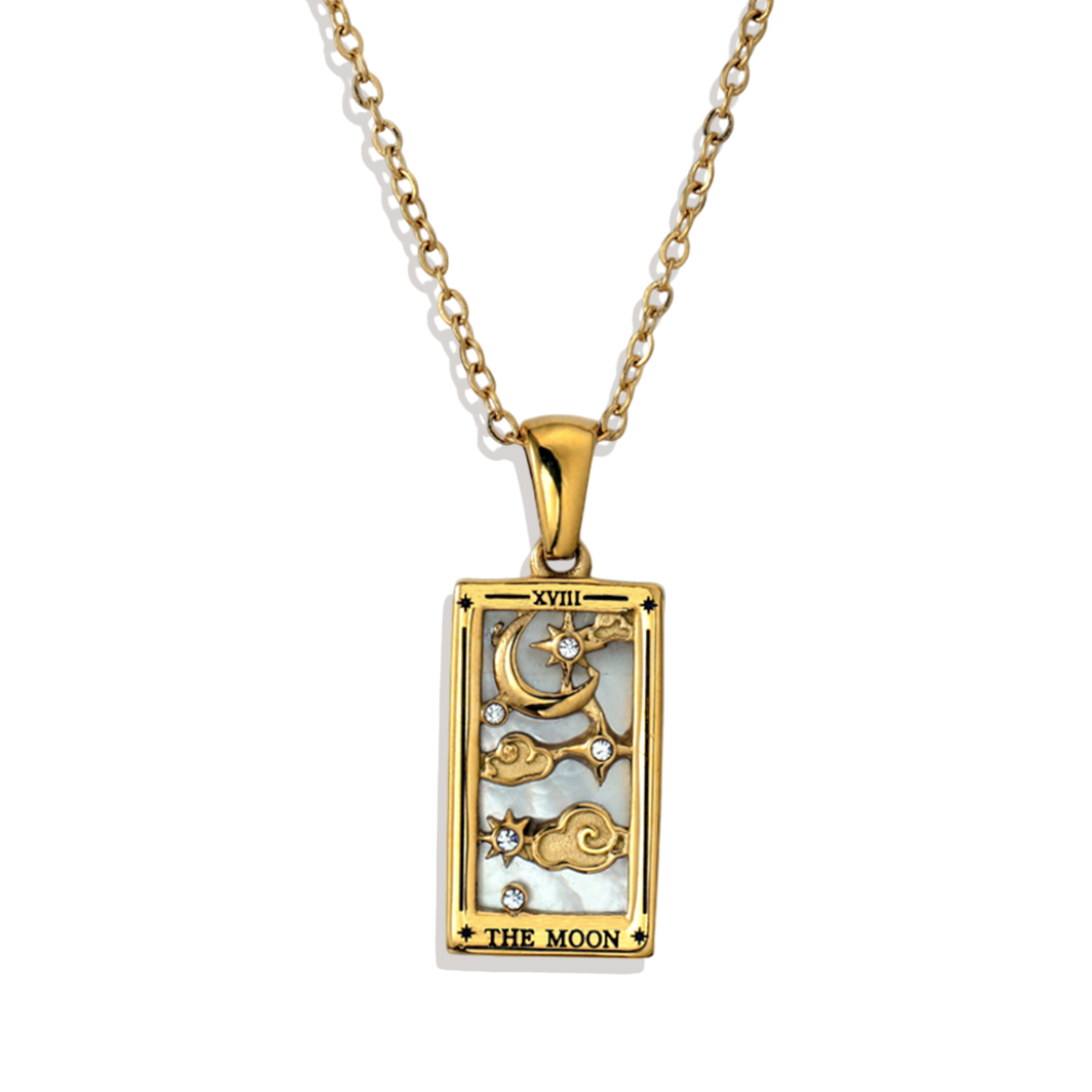 Le collier de tarot de la lune