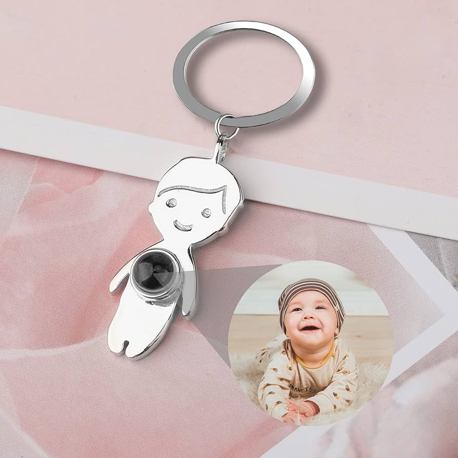 Boy Or Girl Projection Keychain