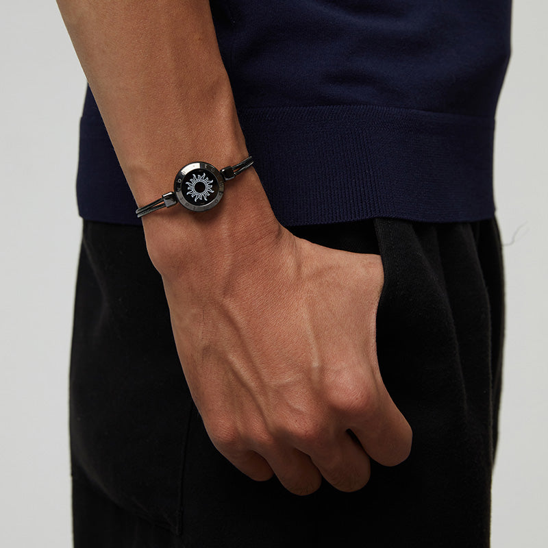 Sun&Moon Touch Armbänder mit Schlangenkette