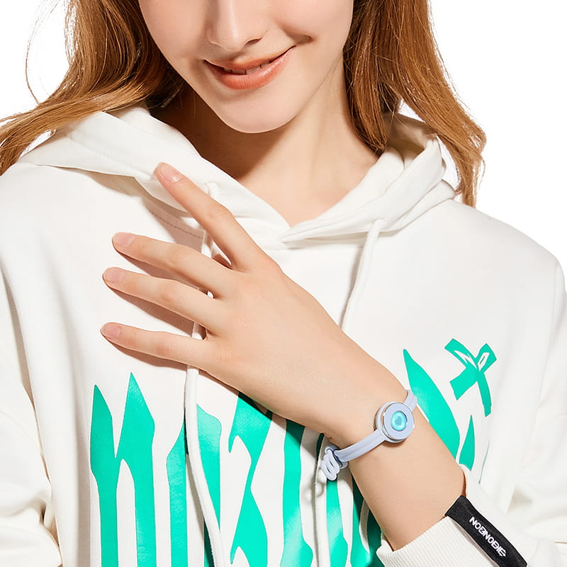 Bracelets tactiles Candy Original (bleu foncé + bleu clair)