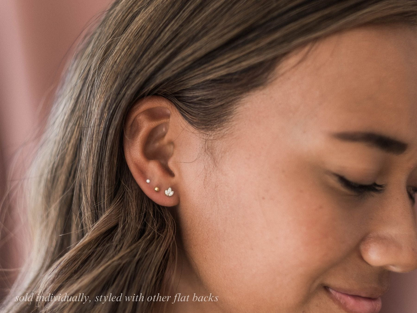 Marquise - Dos plat en titane