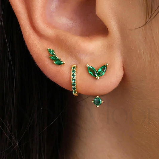 Ensemble de boucles d'oreilles Mia