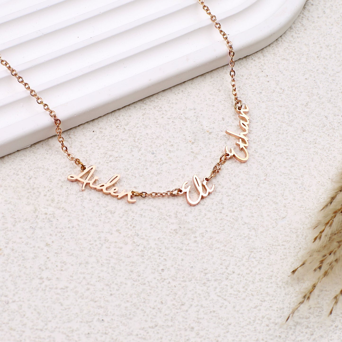 Fairy Multiple Name Necklace | Add Up to 4 Names