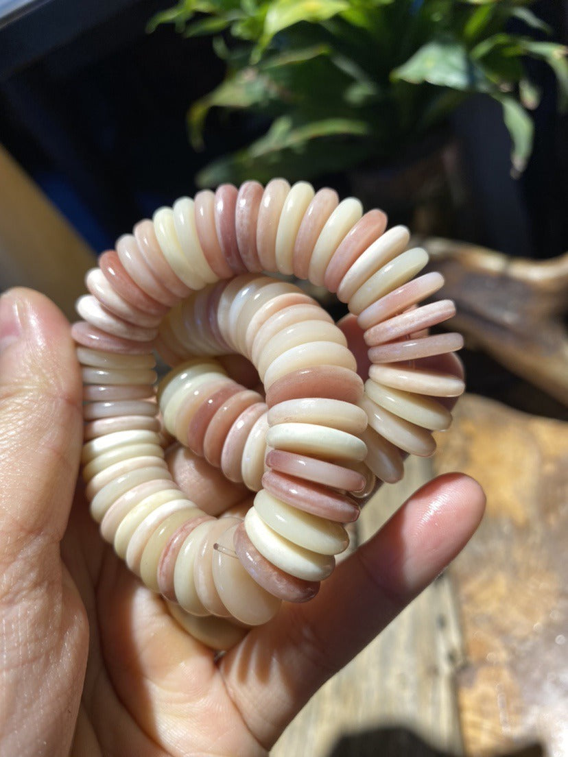 Camel Bone Flake Bracelet(14mm*3mm)