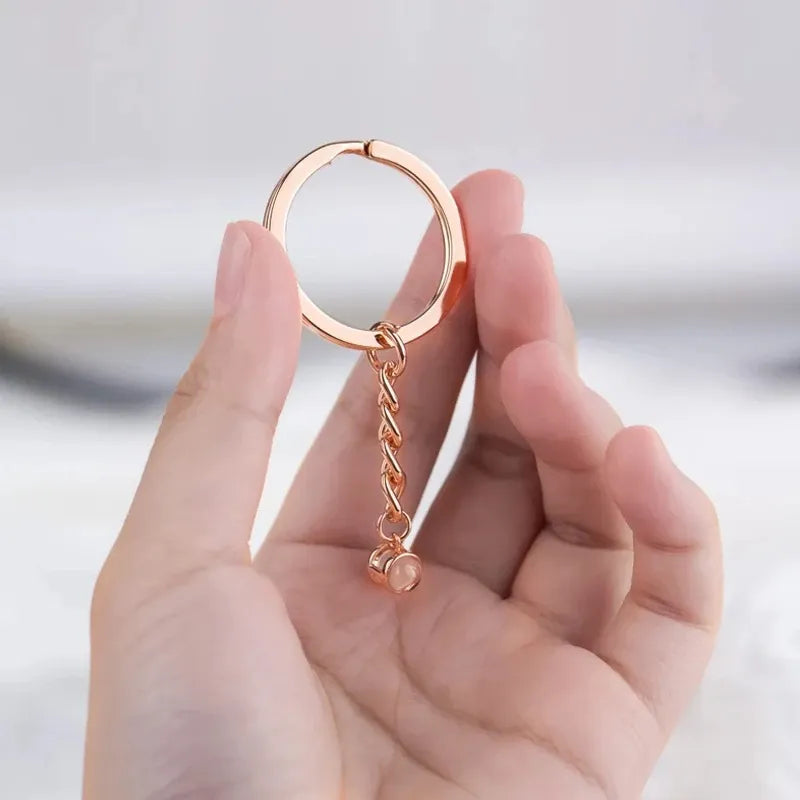 Porte-clés de projection minimaliste