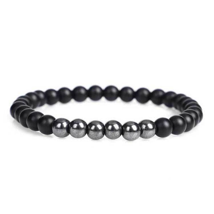 Ensemble de bracelets chakra en hématite - Inspire Wellness & Health