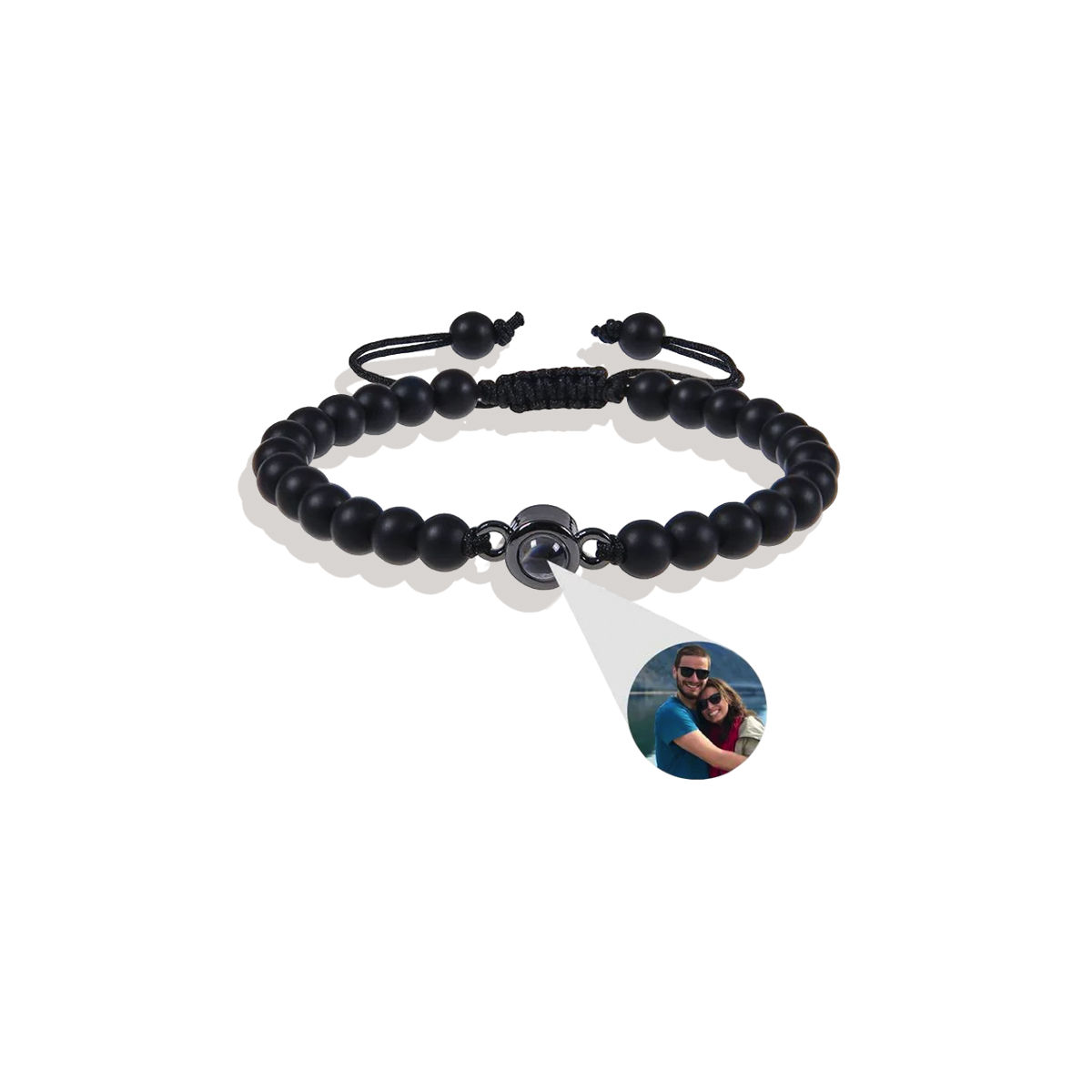 Beaded Photo Bracelet