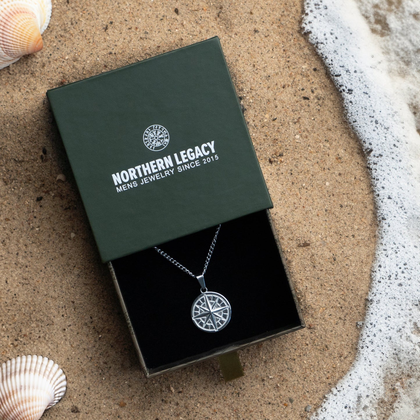 Boussole halskæde 2.0 - Solvtonet