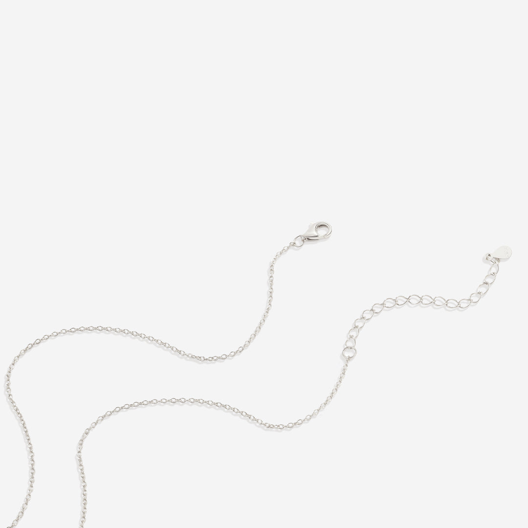 Collier barre avec pierre de naissance