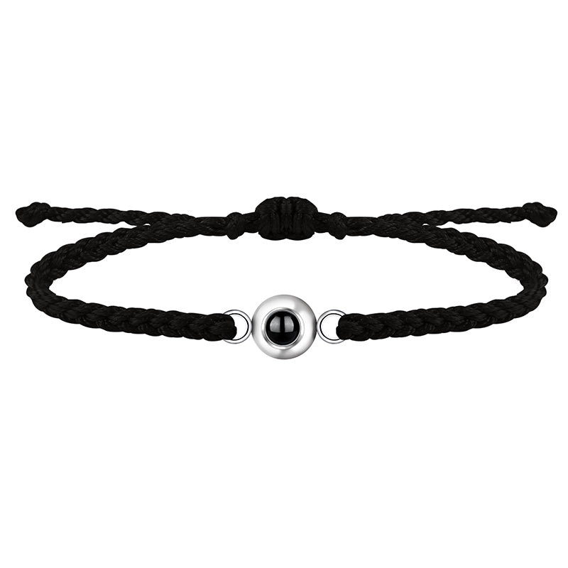 Personalisiertes kreisförmiges Fotoarmband