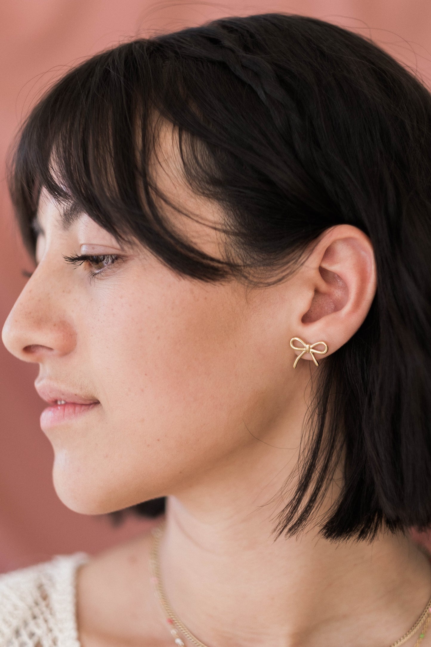 Boucles d'oreilles nœud