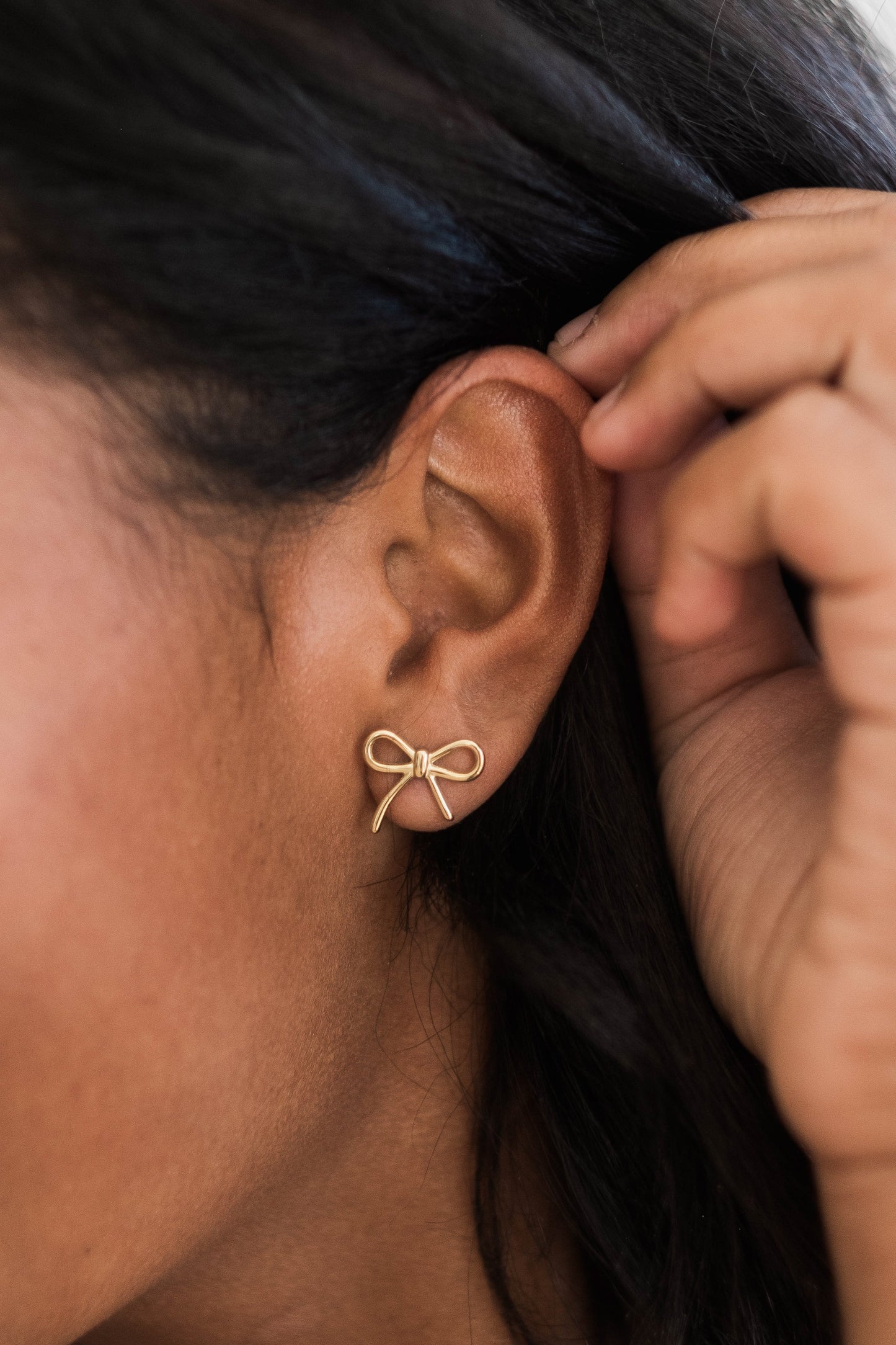 Boucles d'oreilles nœud