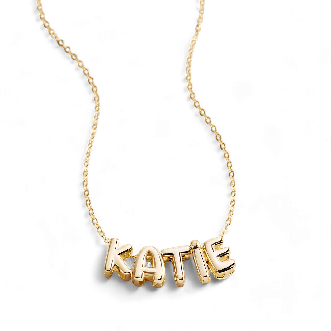 Bubble Name Necklace