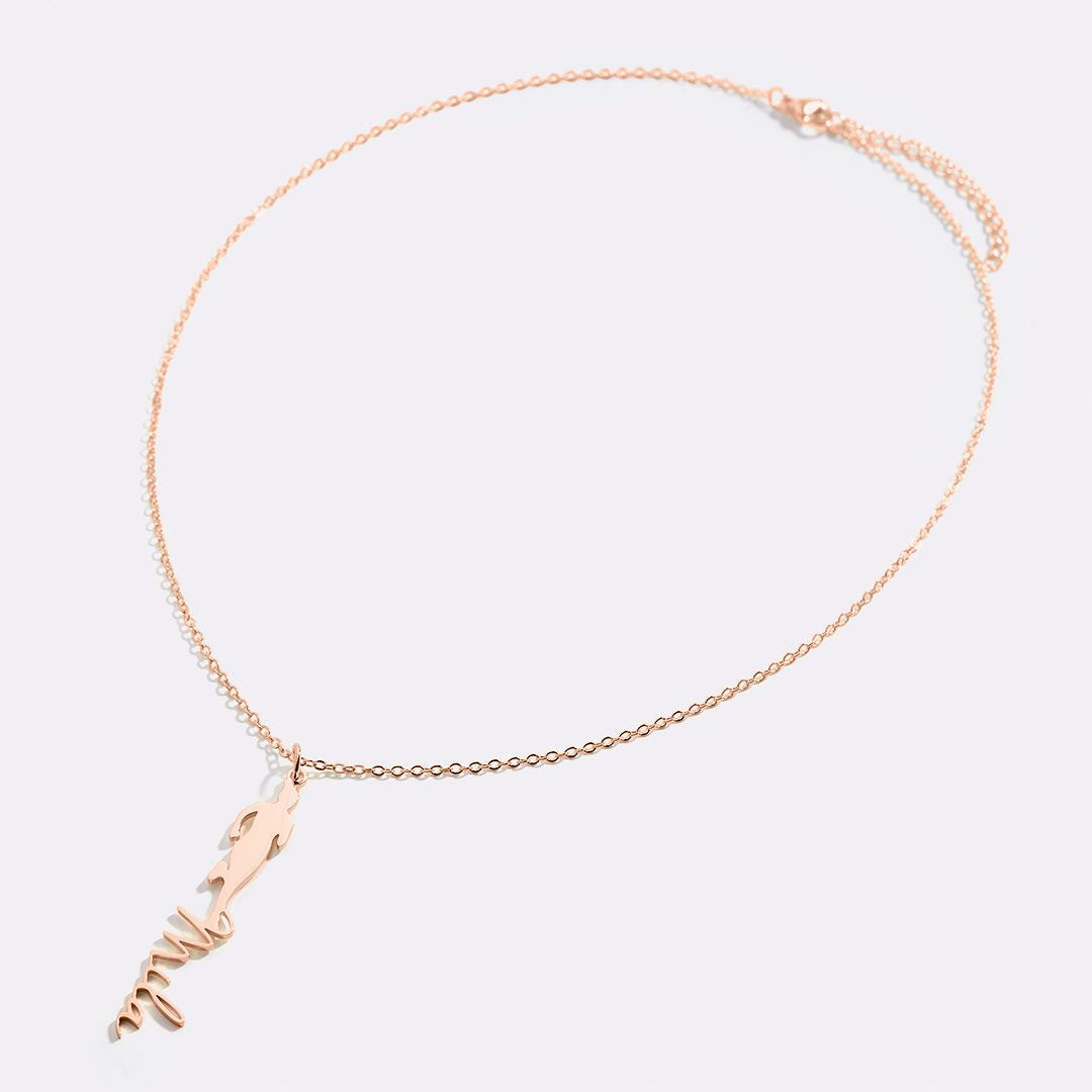 Runner Name Necklace